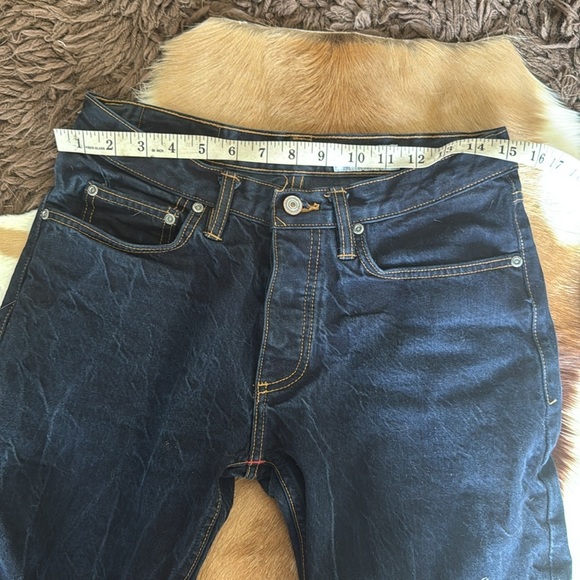 Gustin California Slim Selvedge Button Fly
Denim Jeans Straight slim fit size 33 - Picture 10 of 16